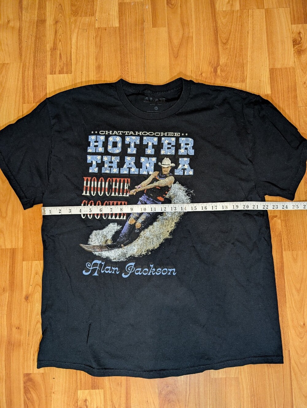 Alan Jackson Chattahoochee T-shirt Xl - Picture 2 of 4